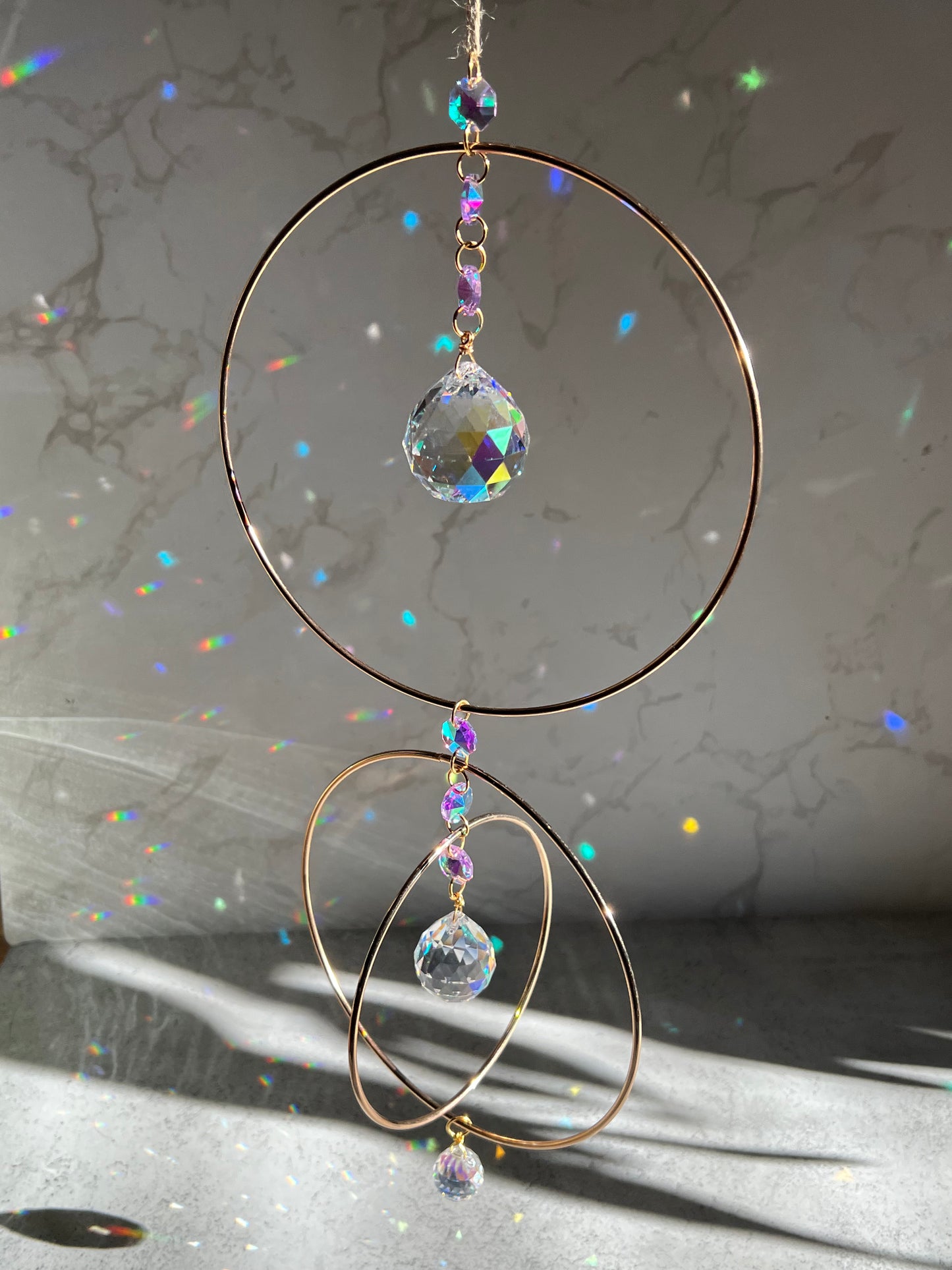 Kameko Orbital Sun Catcher - Purple