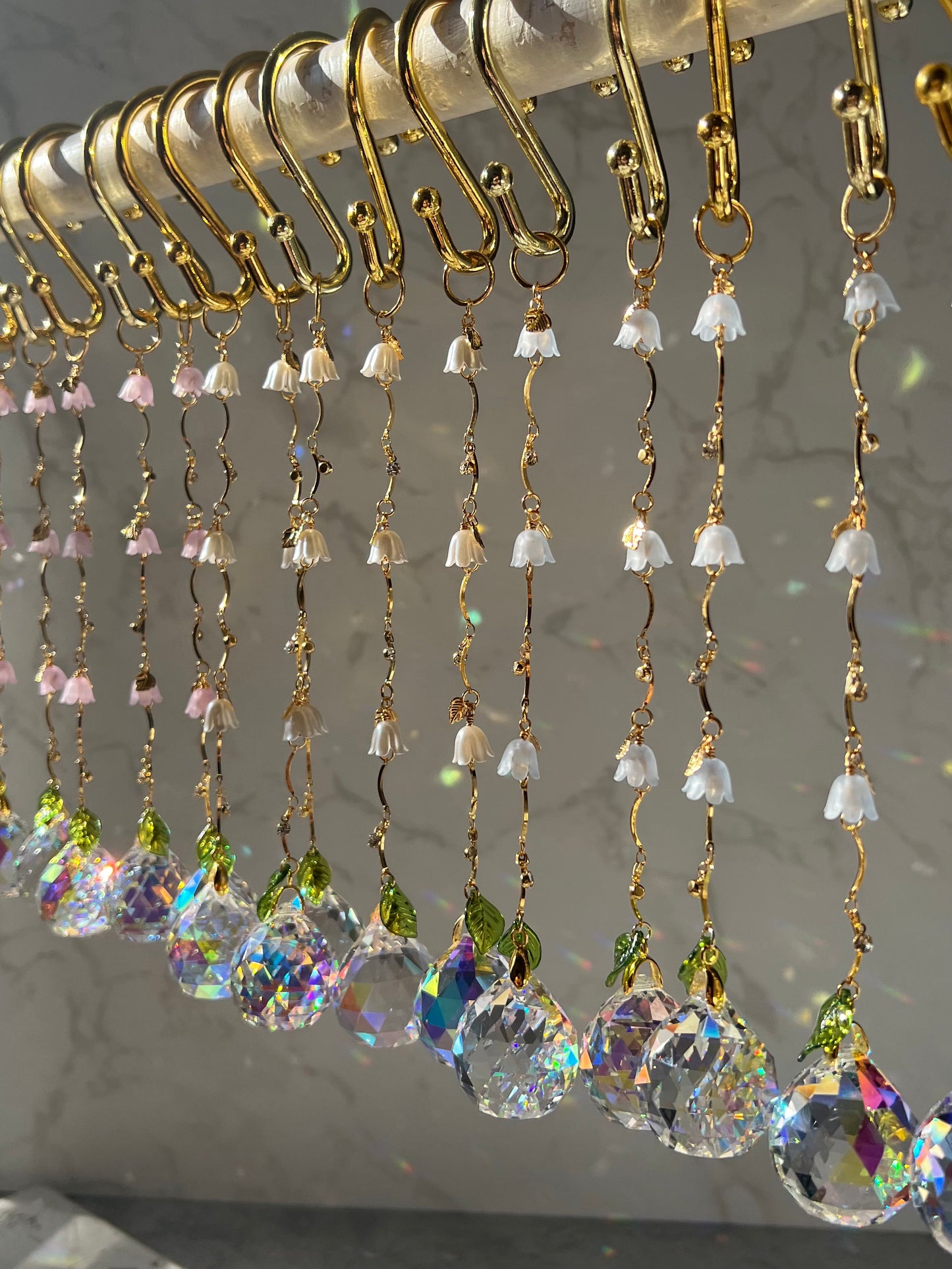Flower Vine Car Sun Catcher