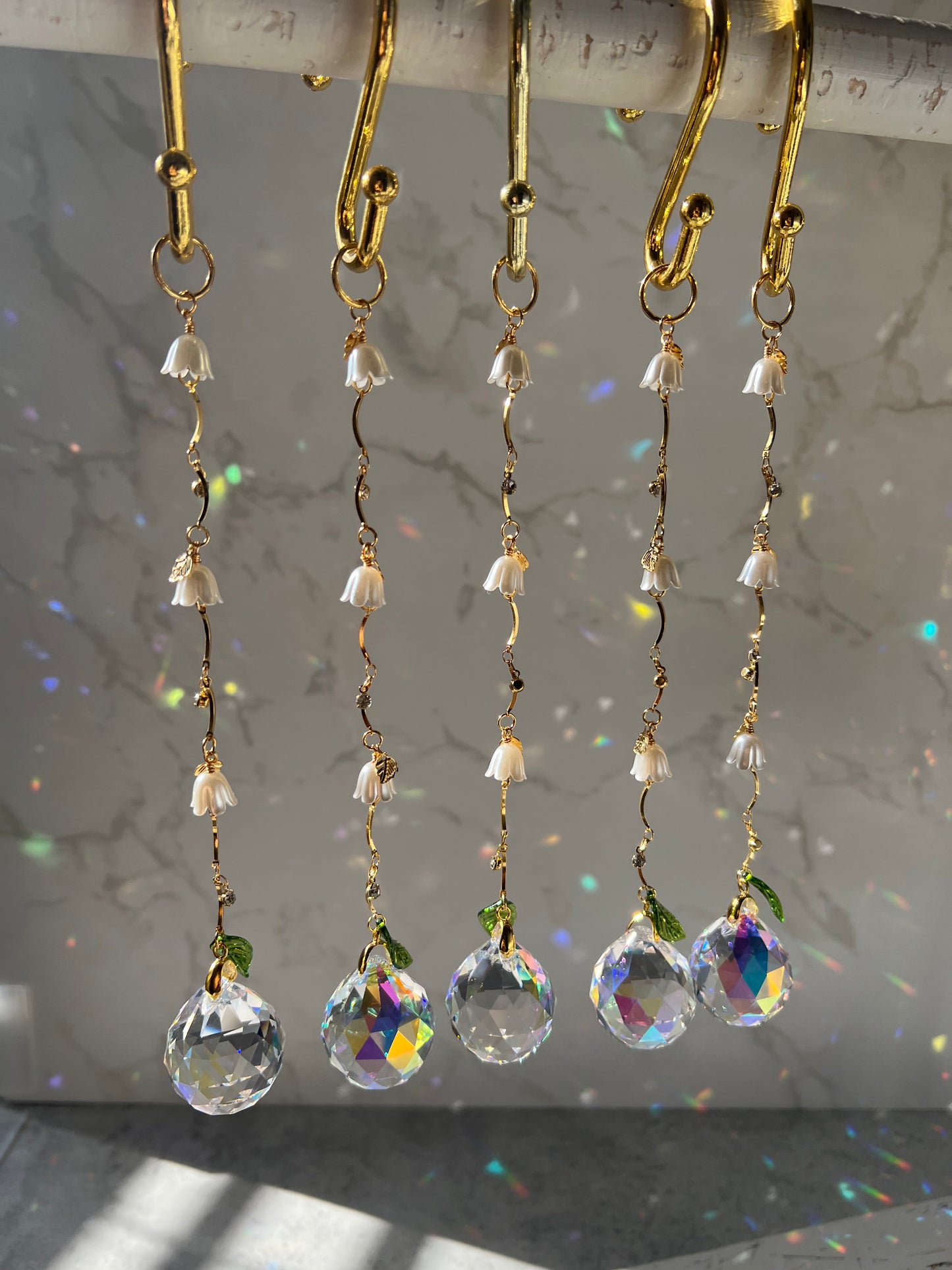 Flower Vine Car Sun Catcher