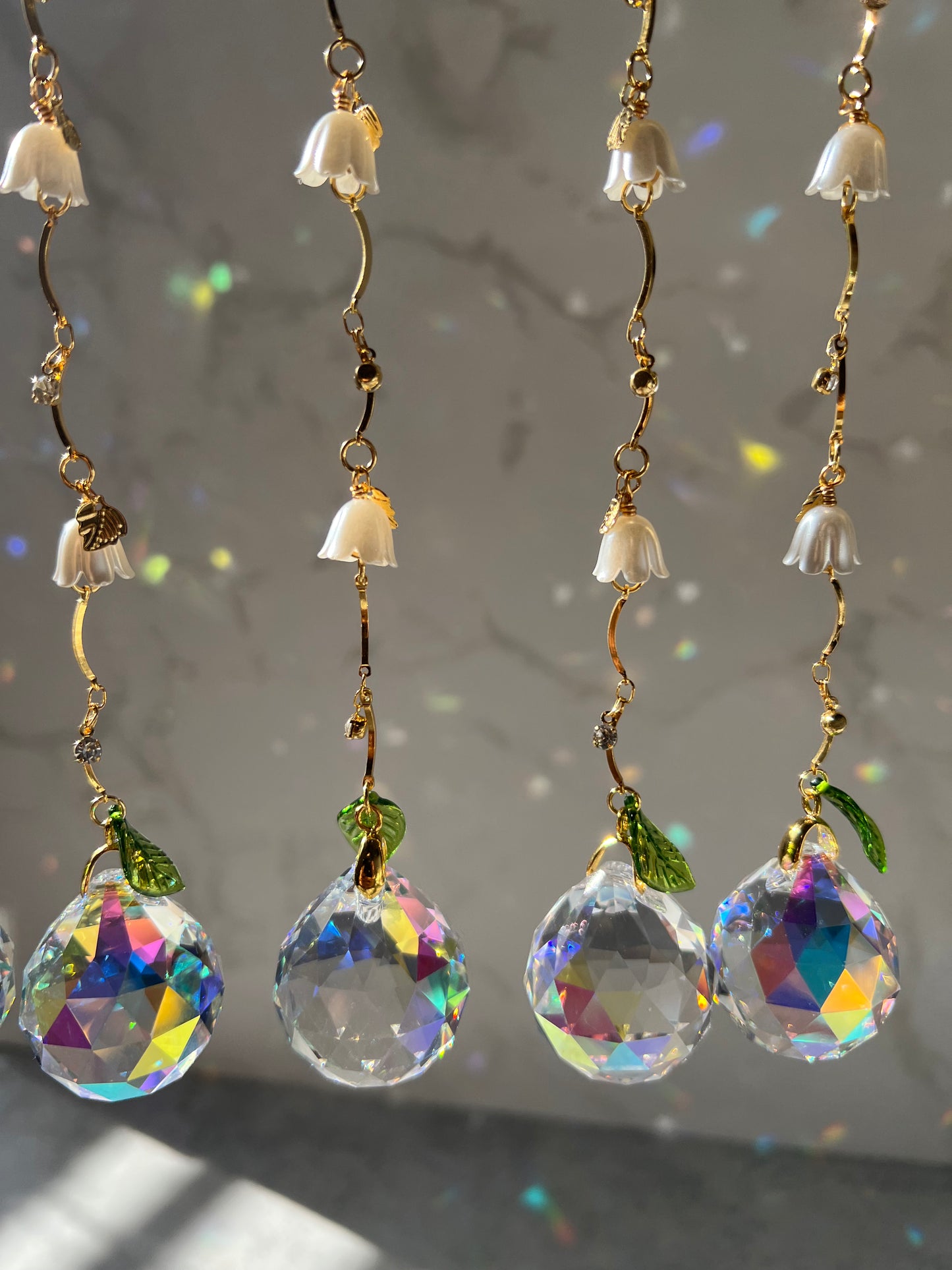 Flower Vine Car Sun Catcher