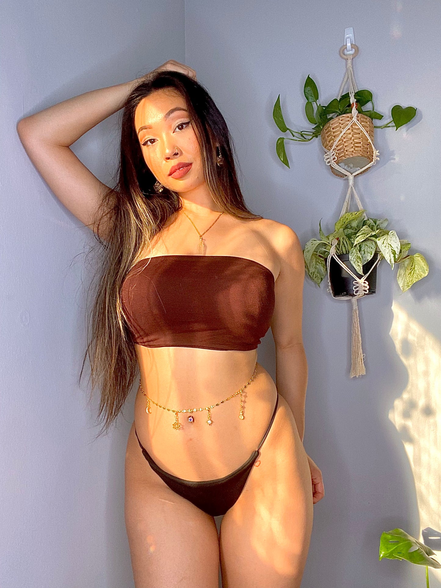 aria waist chain gold