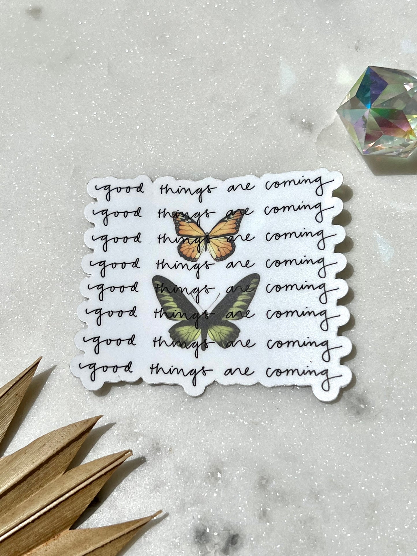 good things are coming 2.0 sticker