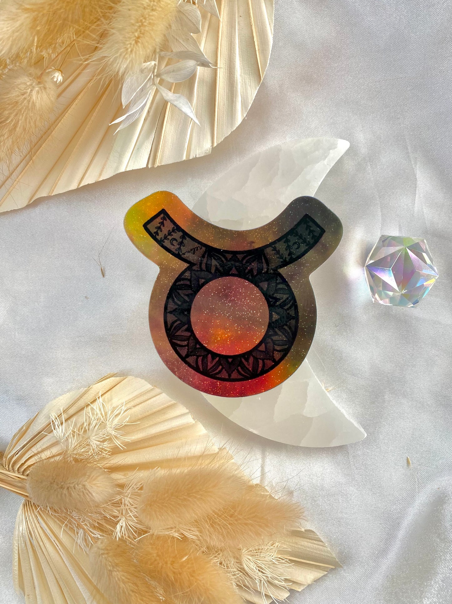 taurus holographic sticker