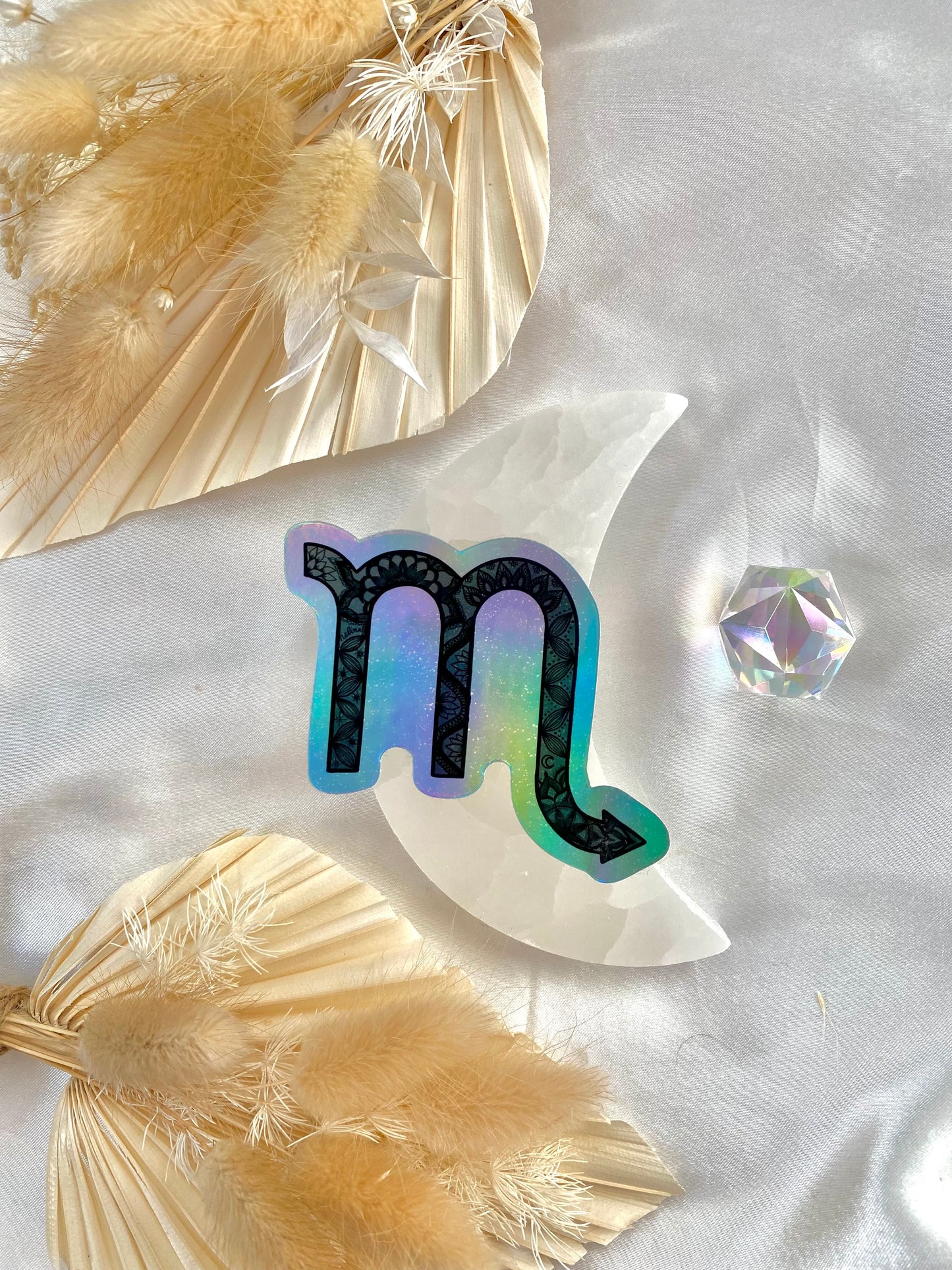 scorpio holographic sticker