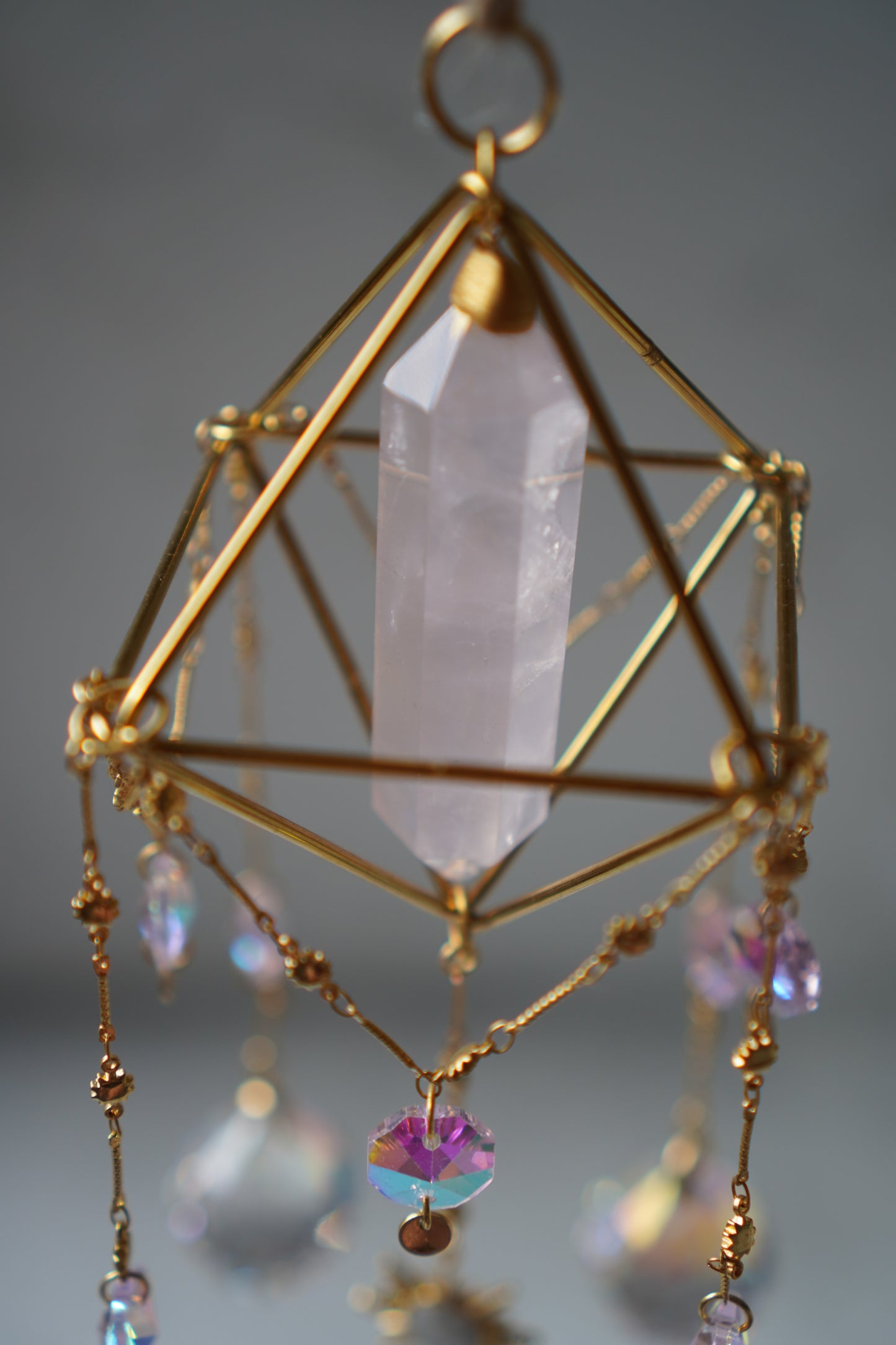 Rose Quartz Sol Sun Catcher