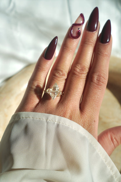 Herkimer Diamond Ring