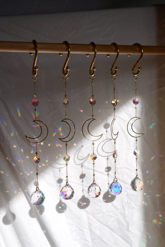 Golden Lune Car Sun Catcher