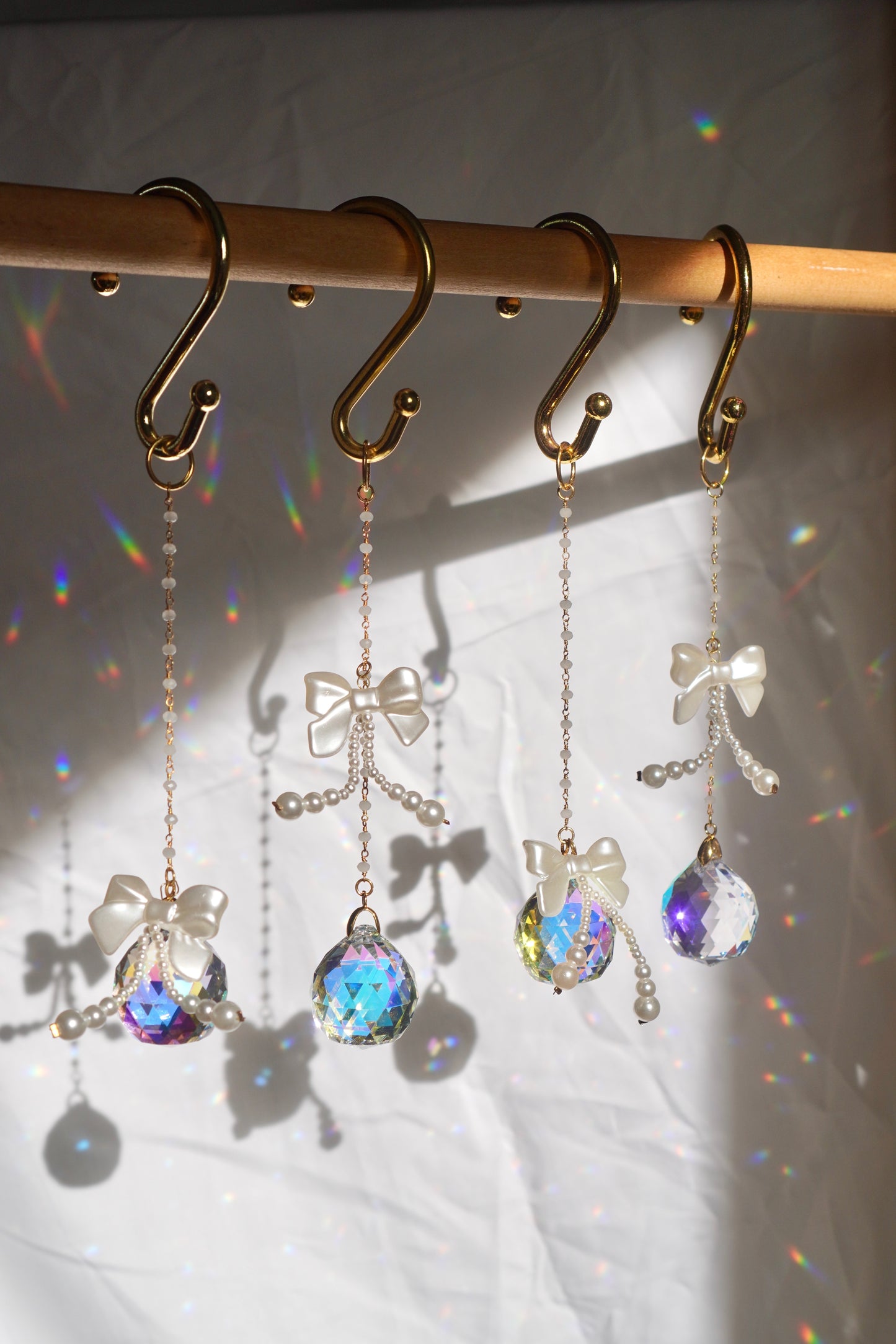 Pearl Bow Car Sun Catcher