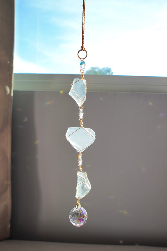 Sea Glass Window Sun Catcher - short