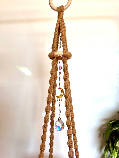 Chleo Macrame Plant Hanger x Sun Catcher
