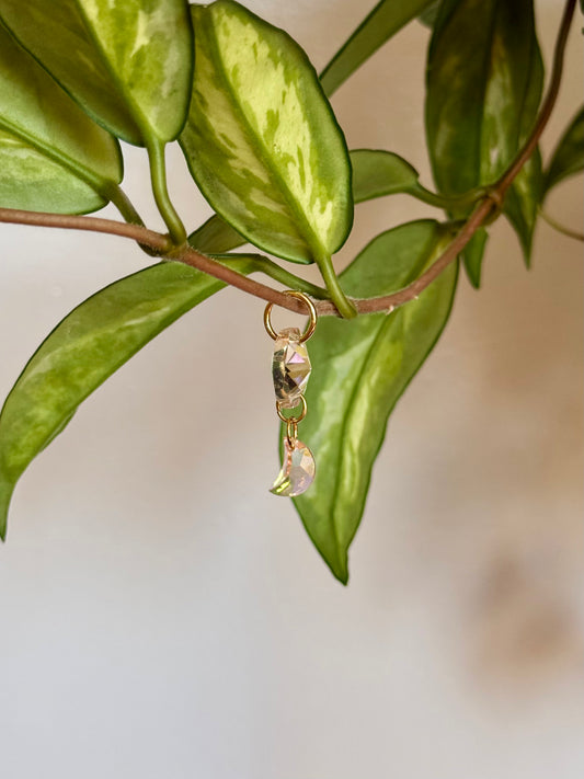 Plant Vine Charm - Golden Moon Charm