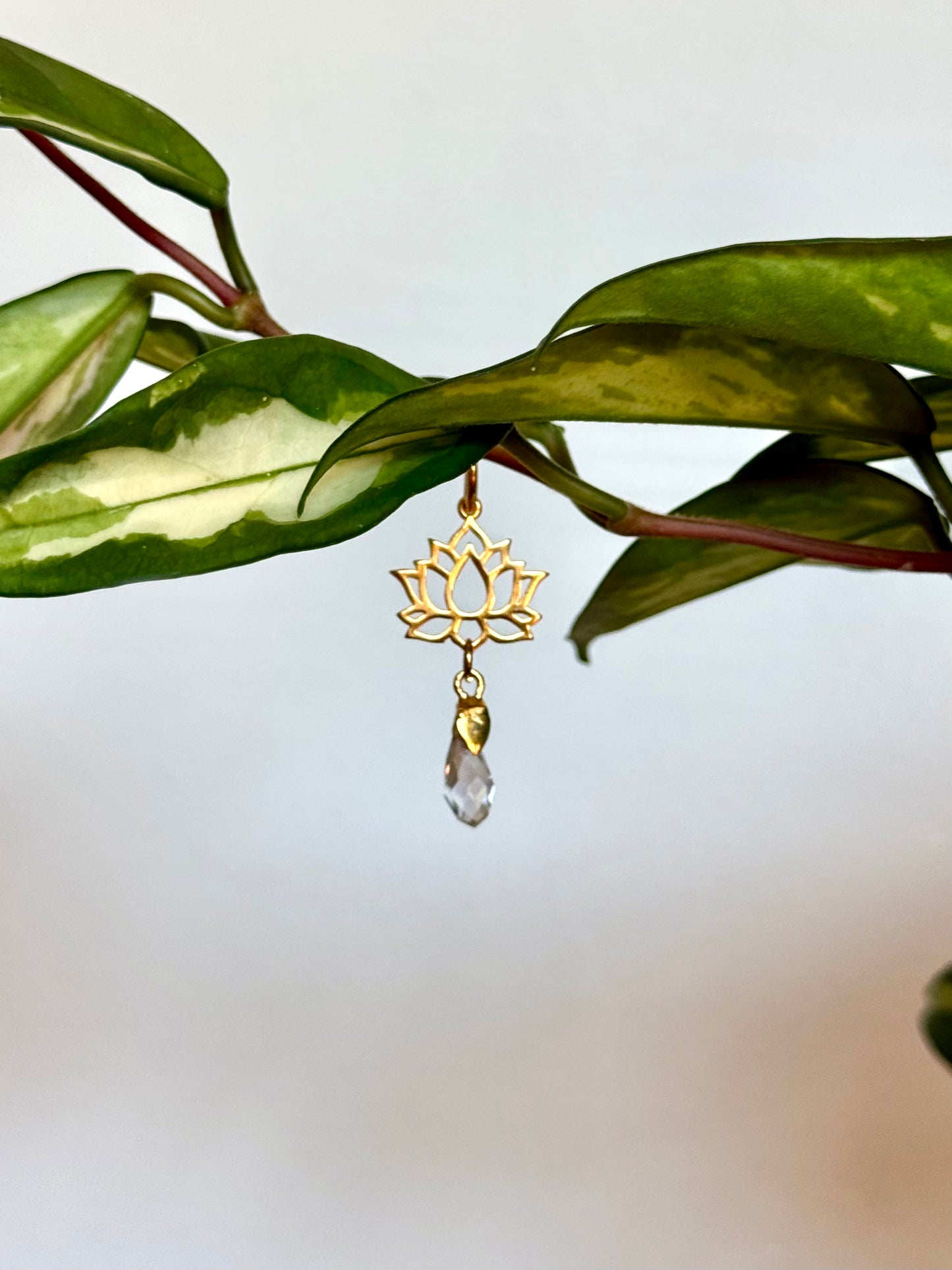 Plant Vine Charm | Lotus