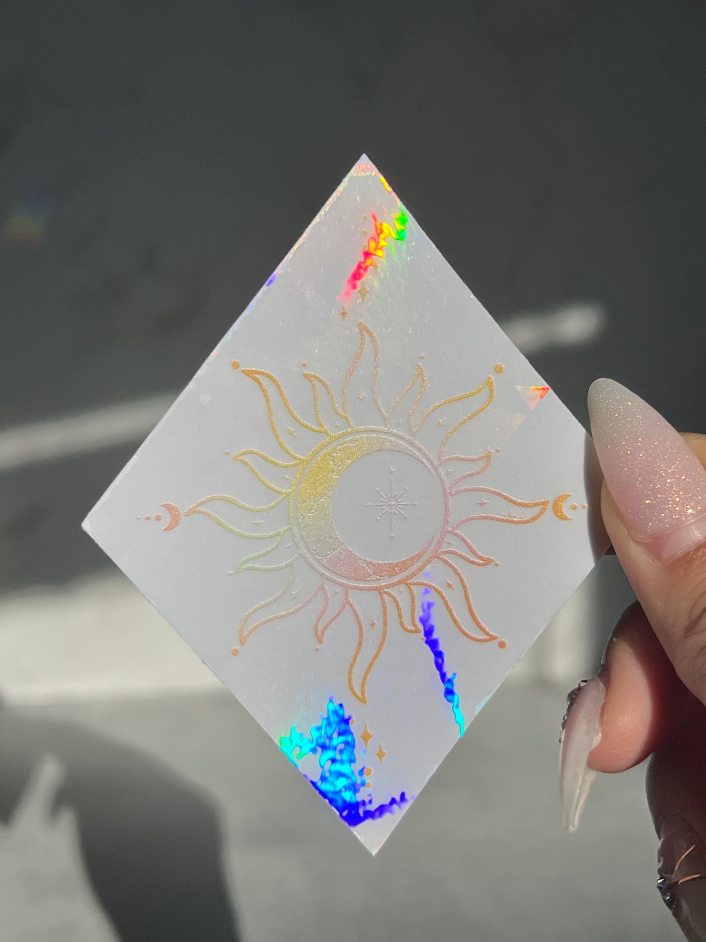 Radiant Sun Catcher Sticker