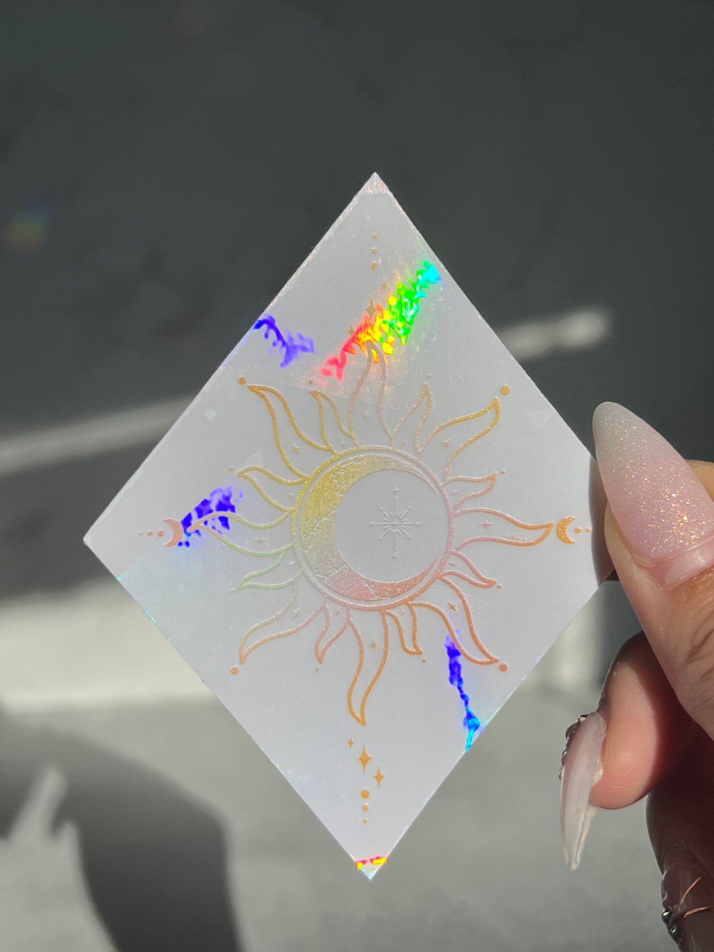 Radiant Sun Catcher Sticker