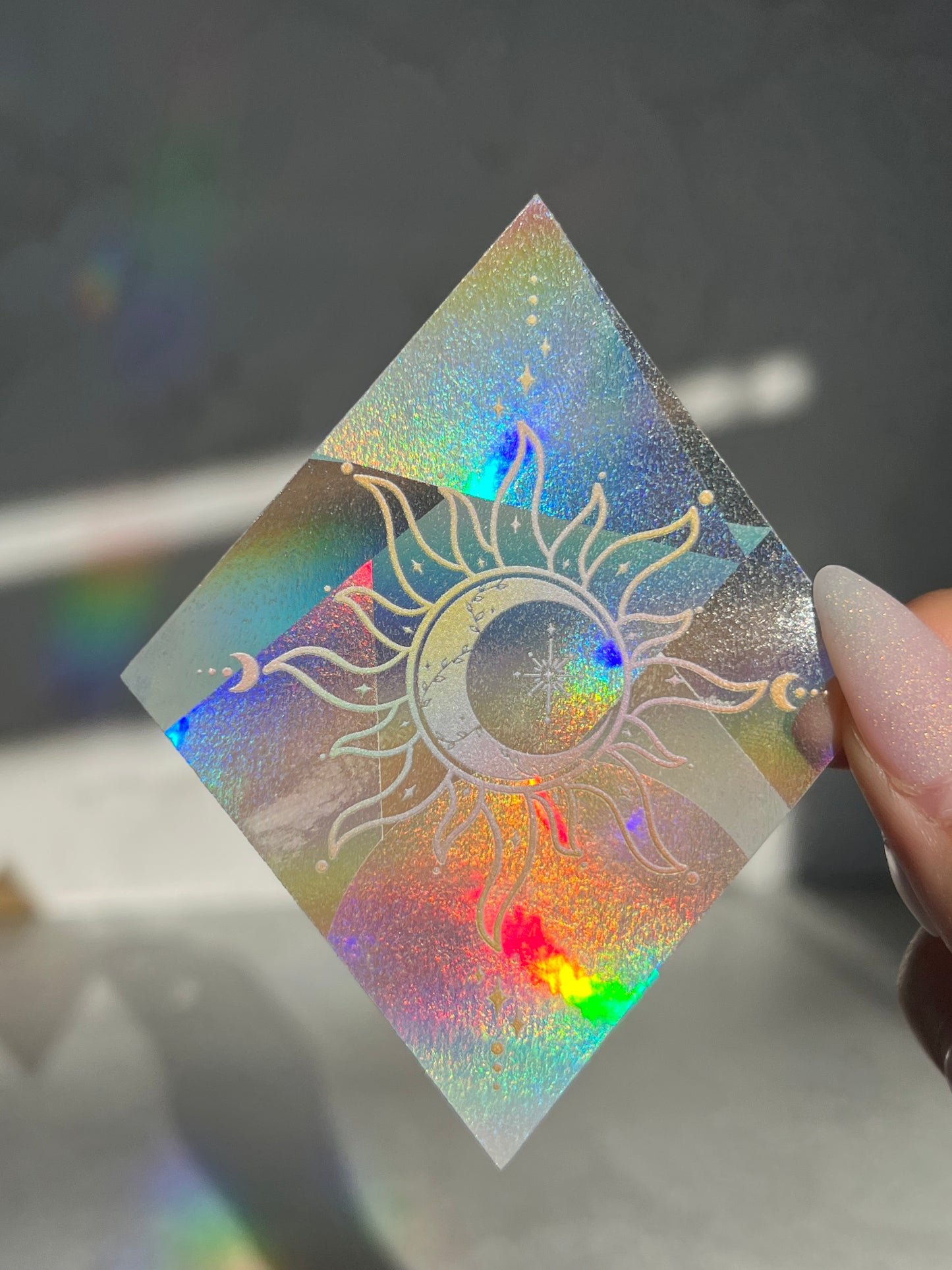 Radiant Sun Catcher Sticker