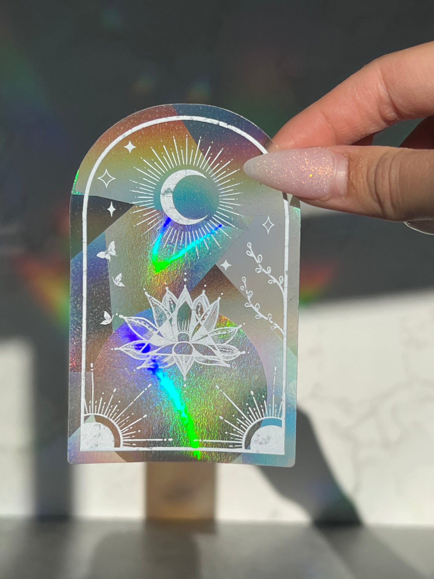 Fantasy Sun Catcher Sticker