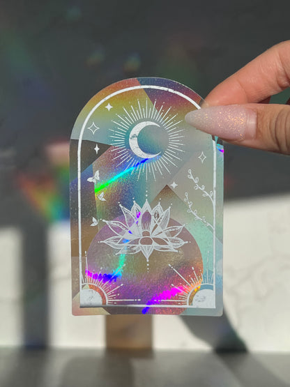 Fantasy Sun Catcher Sticker