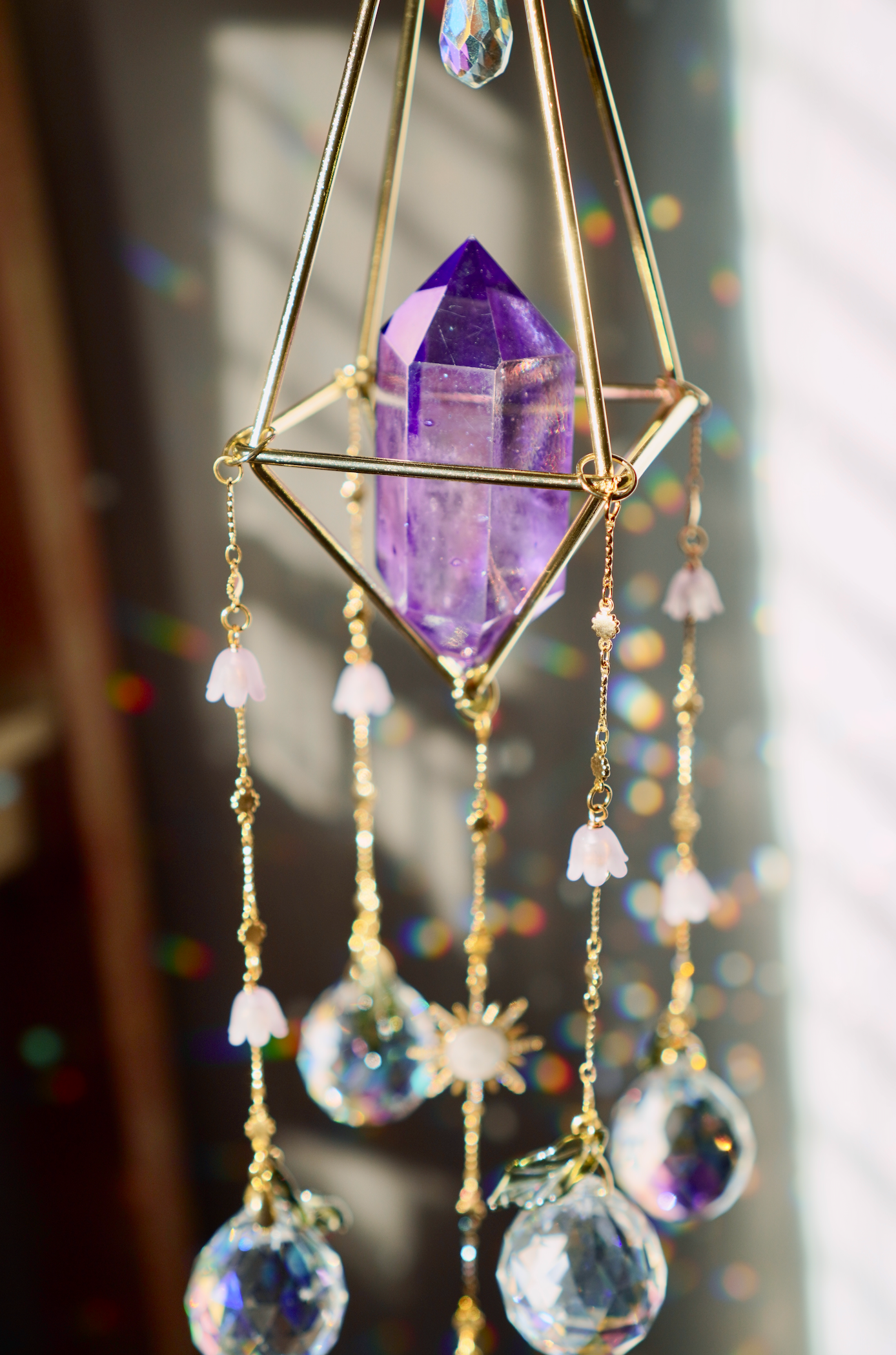 Purple 2025 aura quartz