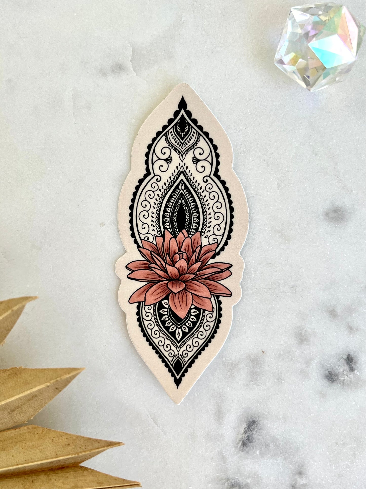 lotus tattoo sticker