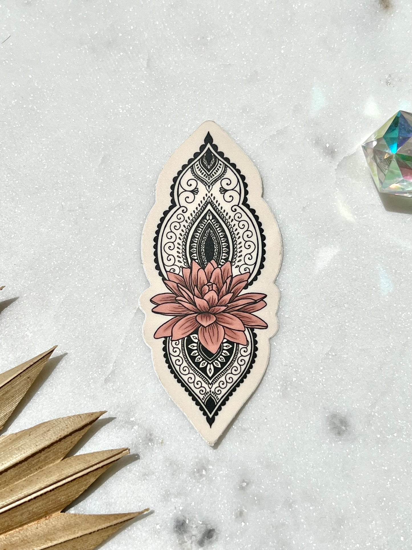 lotus tattoo sticker