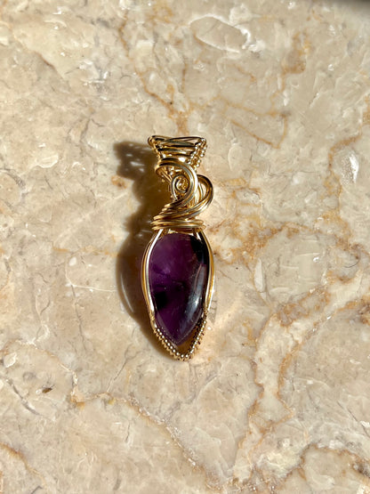 amethyst pendant 3