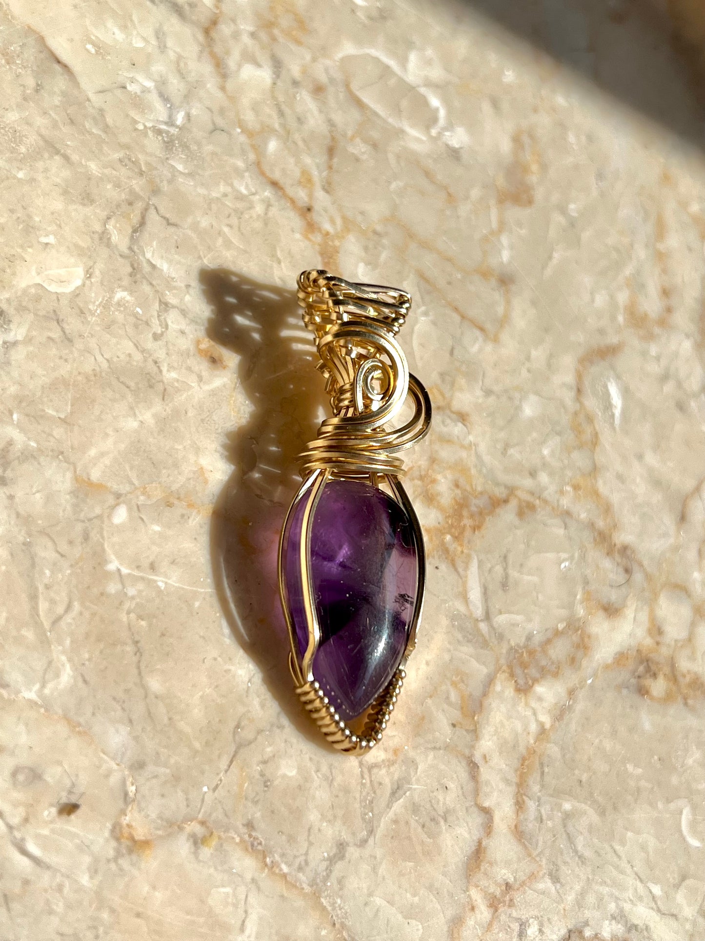 amethyst pendant 3